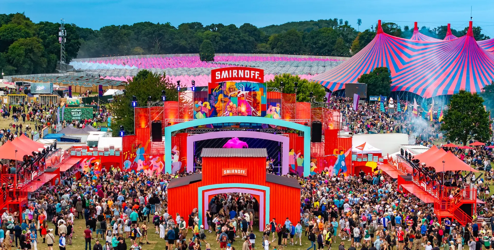 Stage and crowd at Electric Picnic Festival
